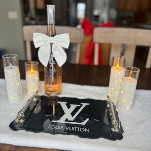 Black Sparkly Tray ⭐️